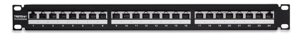 TRENDnet TC-P24C6AS - Patch Panel - RJ-45 X 24