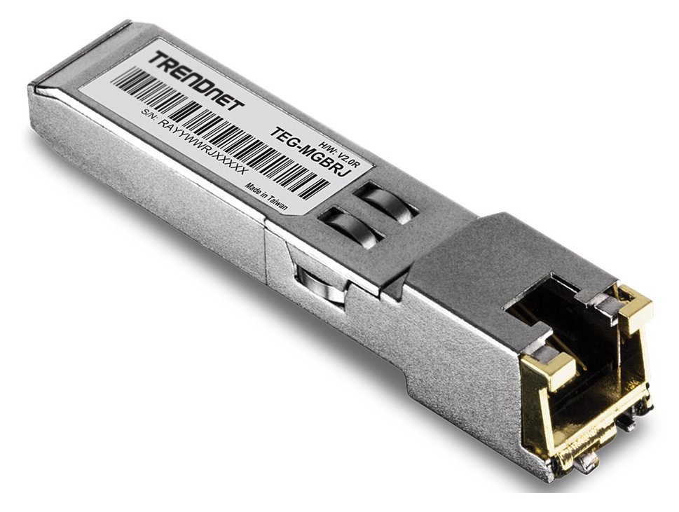 TRENDnet TEG MGBRJ - Version v1.0R - SFP (Mini-GBIC)-