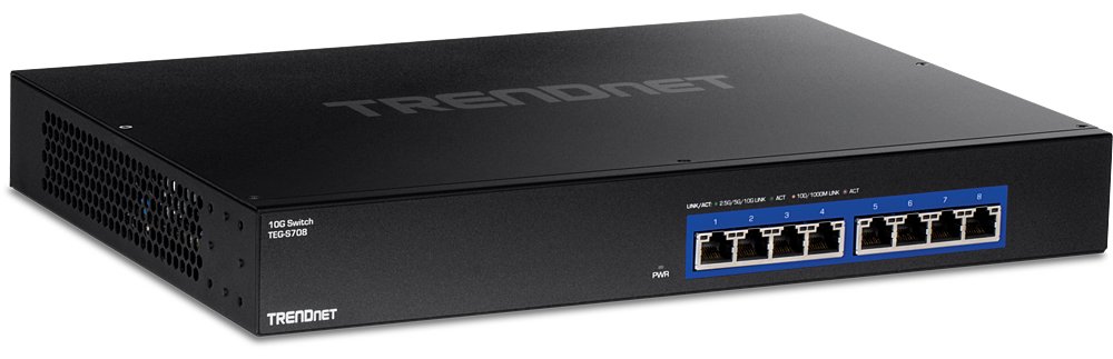 TRENDnet TEG S708 - Switch - 8 x 100/1000/2.5G/5G/10GBase-T