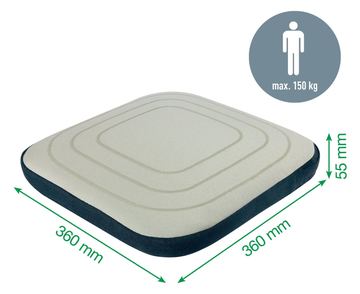 Esselte Leitz Ergo Active - Sitzkissen - Grau von LumaTech