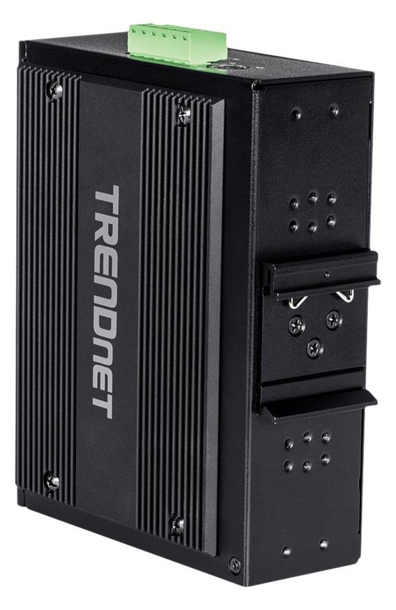 TRENDnet TI-BG104 - Switch - industriell - unmanaged - 4 x 10/100/1000 (PoE++)