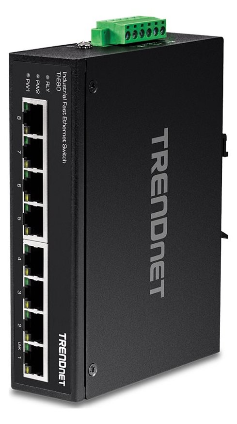 TRENDnet TI-E80 - Switch - unmanaged - 8 x 10/100