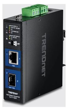 TRENDnet TI-F711SFP Medienkonverter Industrial 10G SFP+ von LumaTech