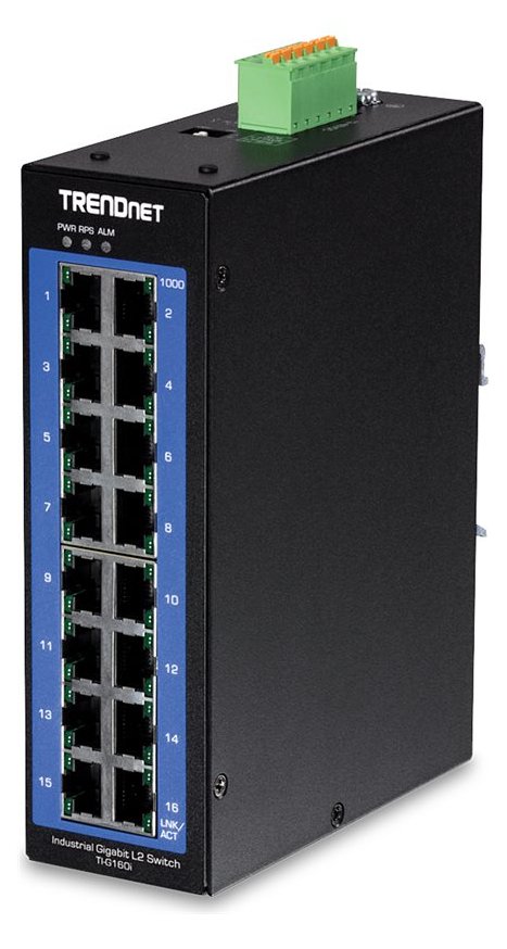 TRENDnet TI-G160I - Switch - managed - 16 x 10/100/1000