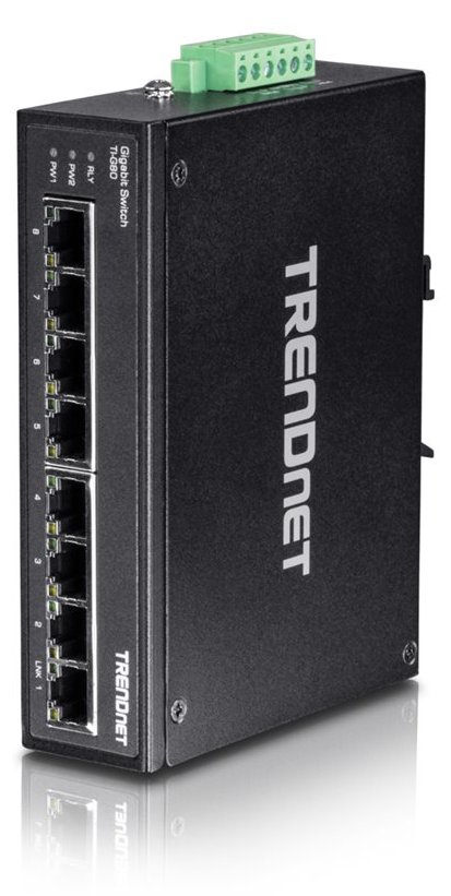 TRENDnet TI-G80 - Switch - unmanaged - 8 x 100/1000/10000