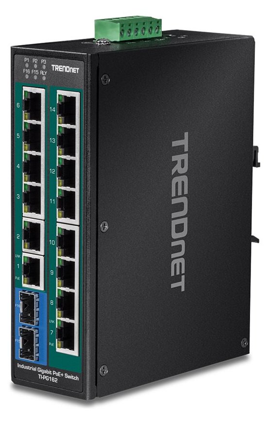 TRENDnet TI-PG162 - Industrial - Switch - unmanaged