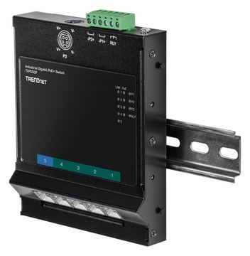 TRENDnet TI-PG50F - Industrial - Switch - unmanaged - 5 x 10/100/1000 (PoE+) von LumaTech