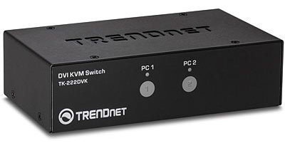 TRENDnet TK 222DVK - KVM-/Audio-/USB-Switch - 2 x KVM/Audio/USB