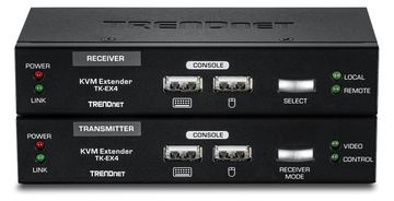 TRENDnet TK-EX4 KVM Extension Kit - KVM-Extender von LumaTech