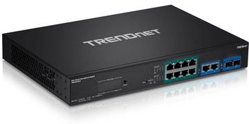 TRENDnet TPE 3012LS - Switch - Smart - 8 x 10/100/1000 (PoE+) von LumaTech