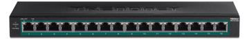 TRENDnet TPE TG160H - Switch - 16 x 10/100/1000 (PoE+) von LumaTech