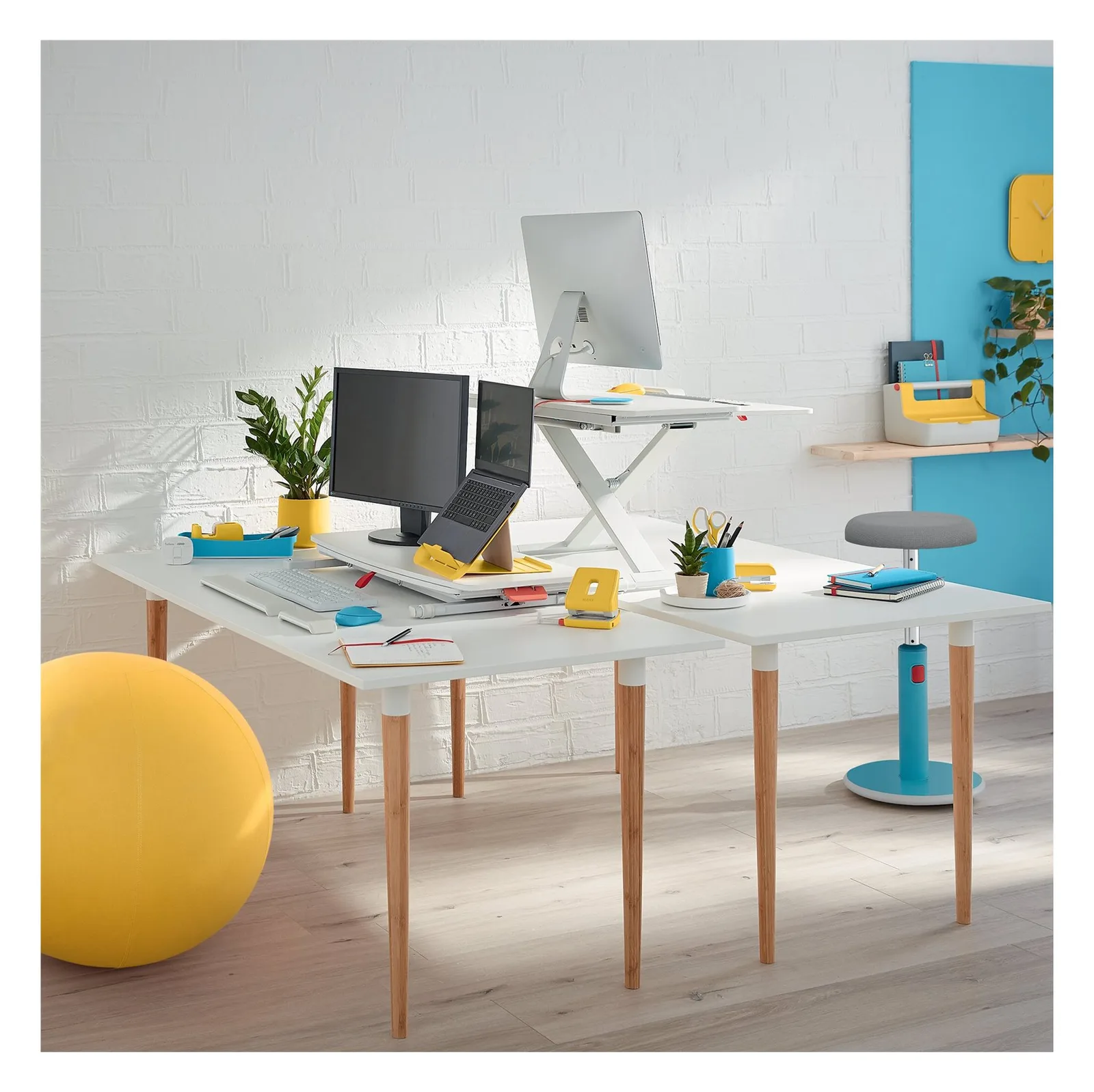Esselte Leitz Ergo Cosy Standing Desk Converter - Bildschirmständer, Ansicht 3