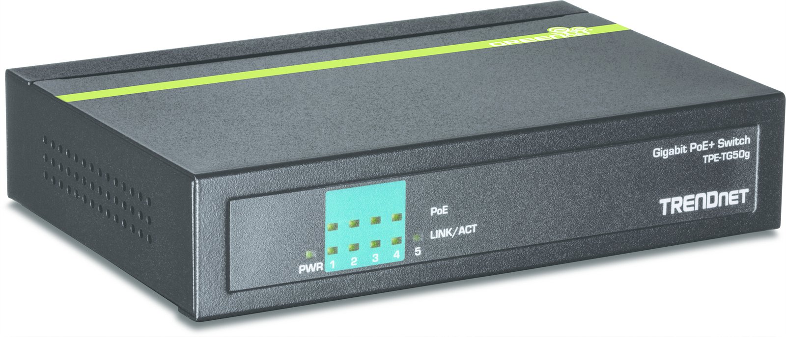 TRENDnet TPE TG50g - Switch - 4 x 10/100/1000 (PoE+)