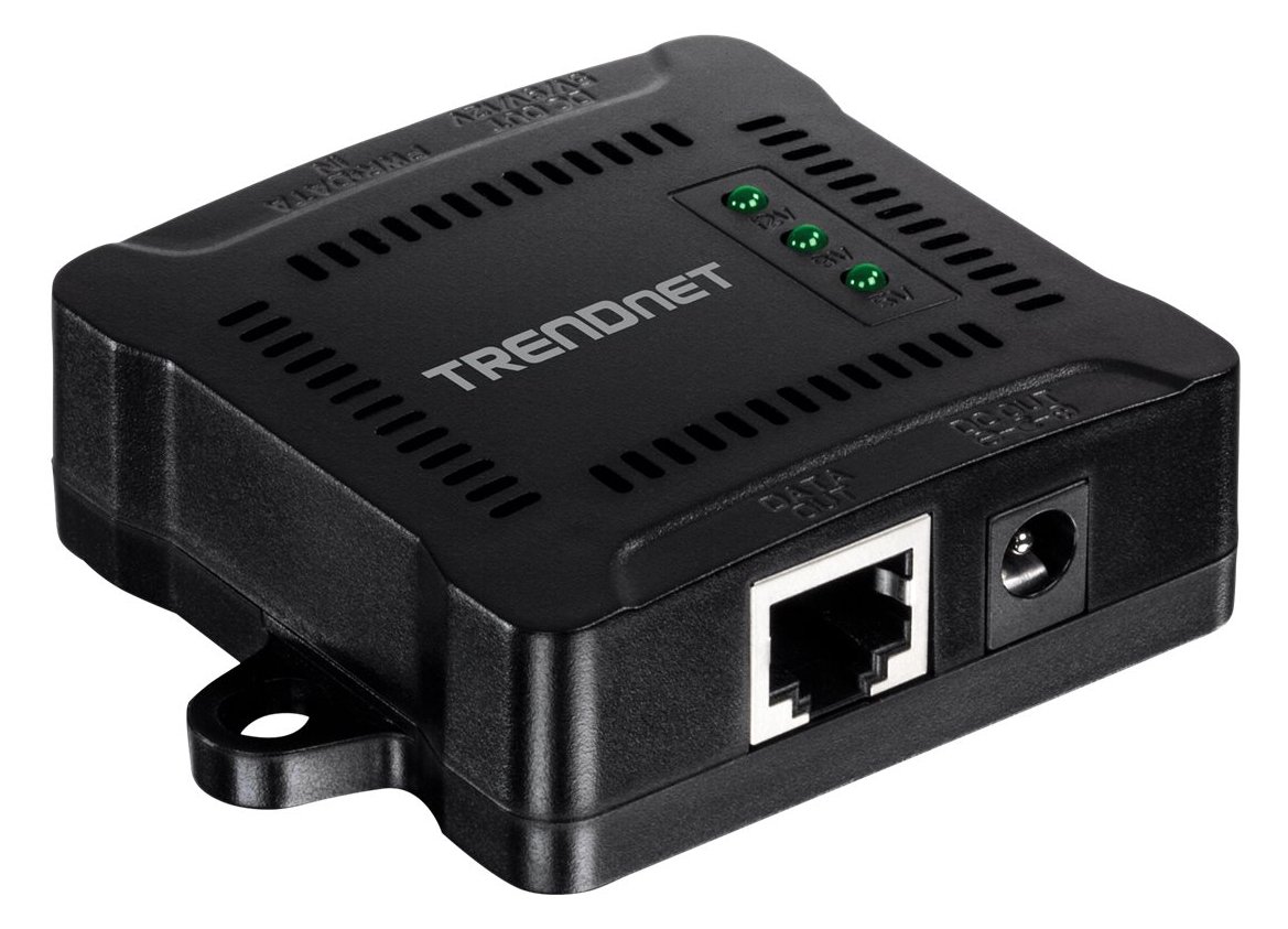 TRENDnet TPE-104GS - PoE-Splitter - 48 V - Ausgangsanschlüsse: