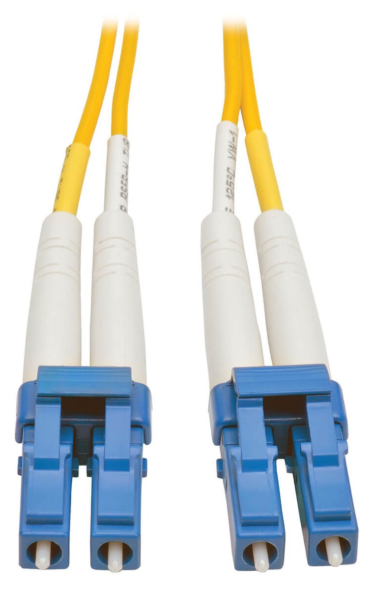 Tripp 50M Duplex Singlemode 9/125 Fiber Optic Patch Cable LC/LC 164' 164ft 50 Meter - Patch-Kabel - LC Single-Modus (M)