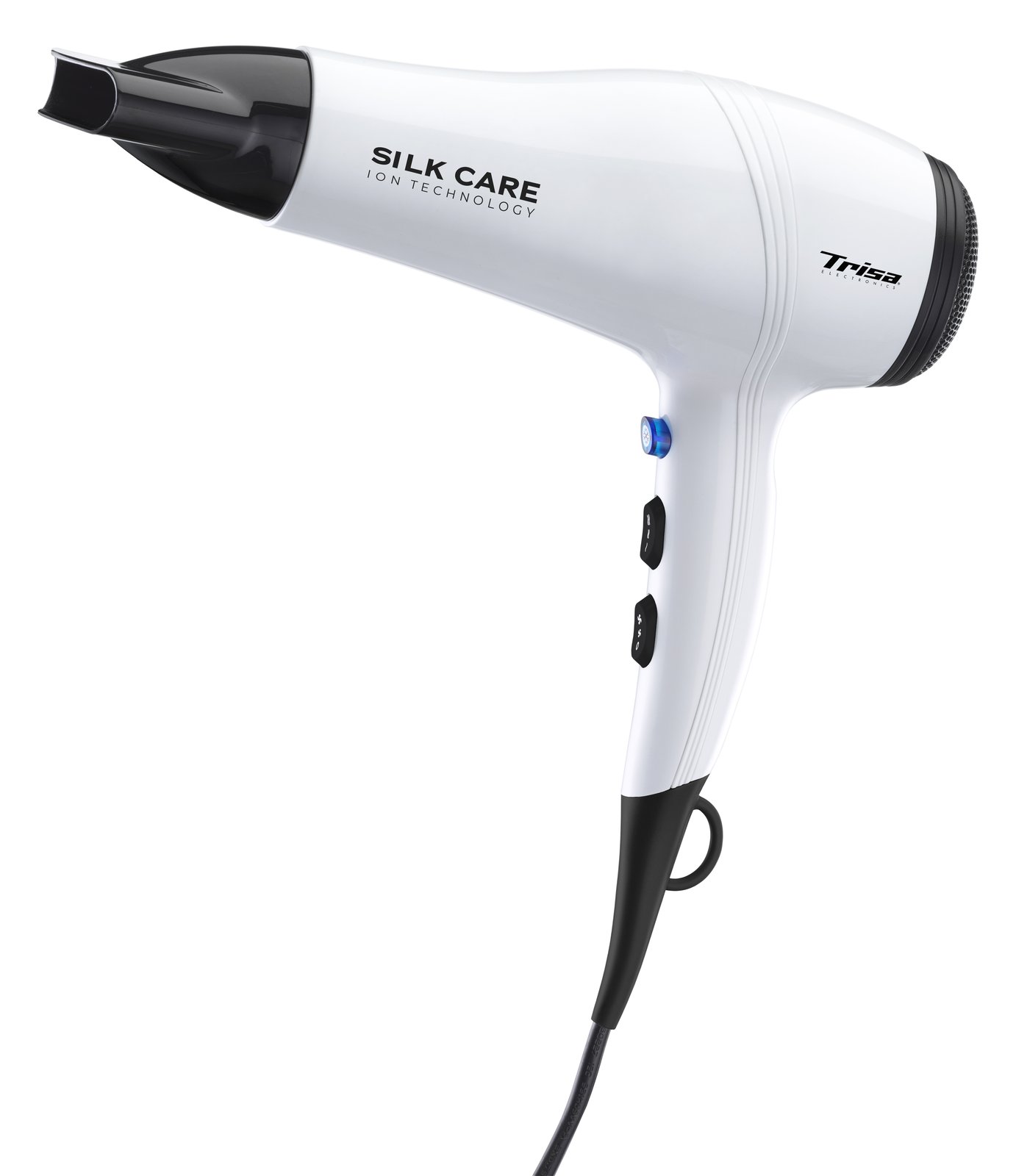 Trisa Silk Care - Schwarz - Weiß - Hängeschlaufe - 1,9 m - 2200 W - 220-240 V - 90 mm