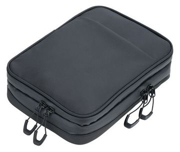 Troika BLACK CONNECTED - Polyester - Polyurethan (PU) - Plane - Schwarz - Reißverschlusstasche - 185 mm - 46 mm von LumaTech