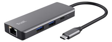 Trust Dalyx - Dockingstation - für Laptop - USB-C von LumaTech