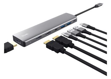 Trust Dalyx 7-in-1 USB-C Multiport Adapter - Dockingstation von LumaTech