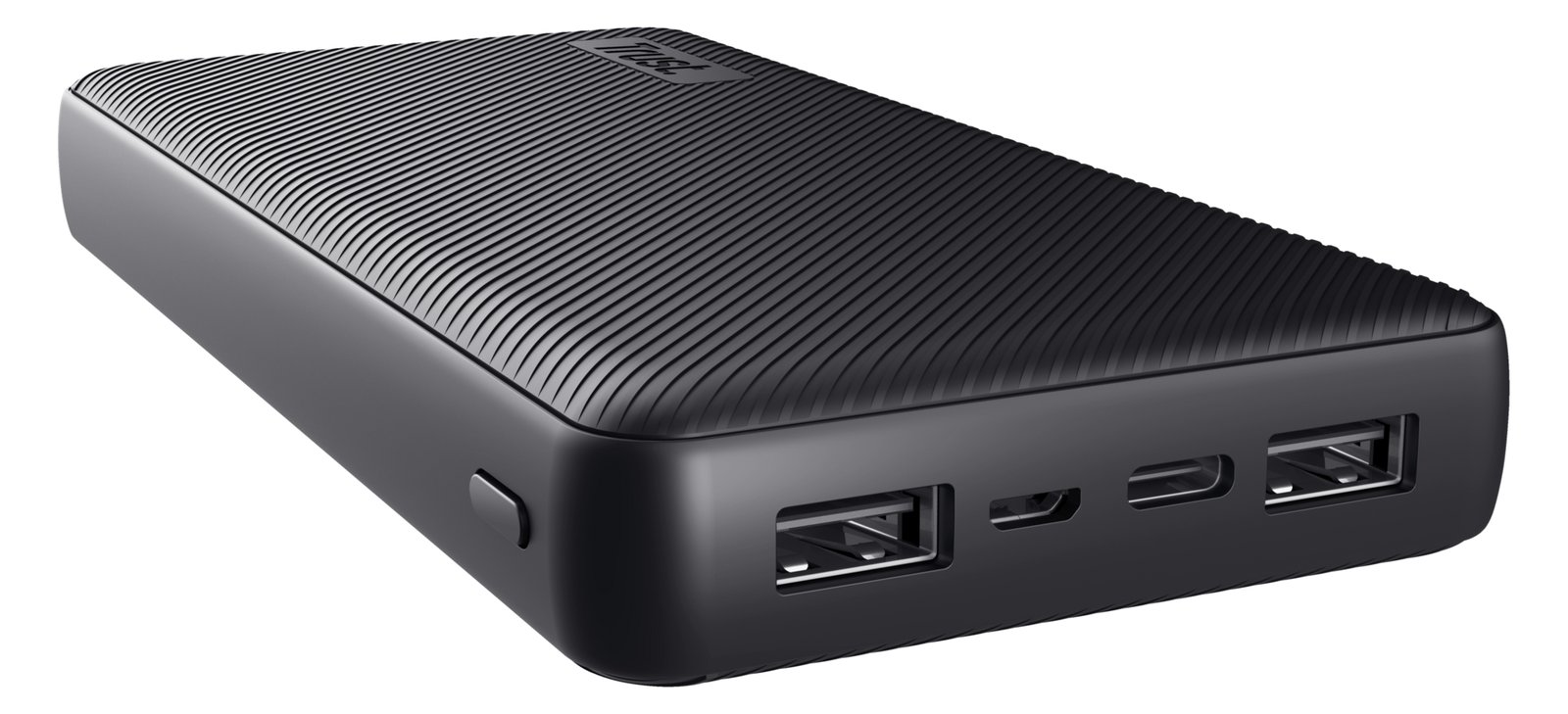 Trust Primo - Powerbank - 20000 mAh - 74 Wh - 15 Watt - 3 A - Fast Charge - 3 Ausgabeanschlussstellen (2 x USB, USB-C)