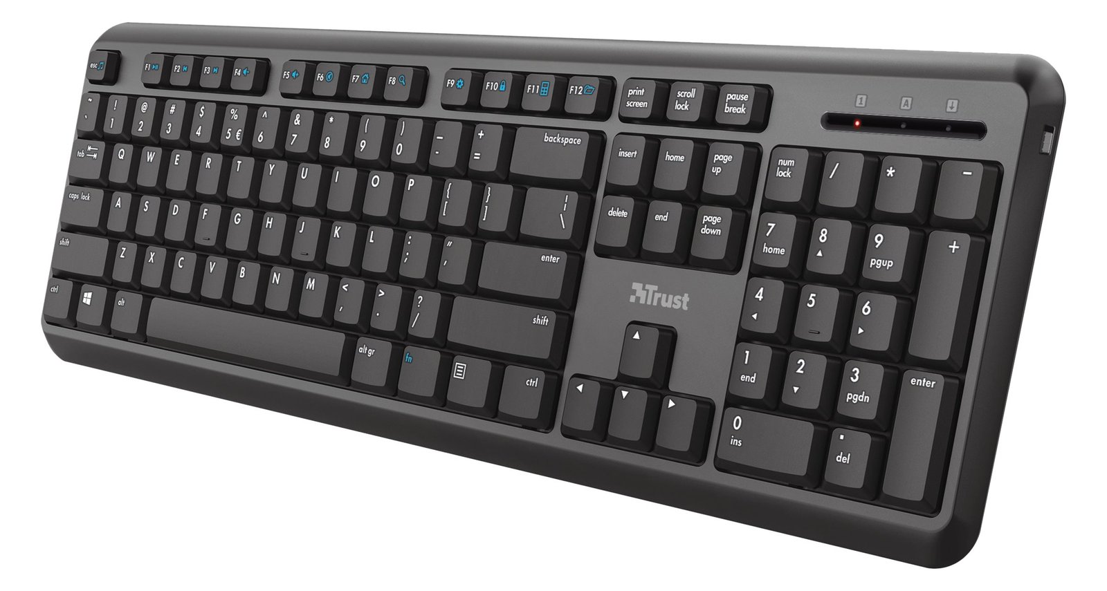 Trust TK-350 - Tastatur - kabellos - 2.4 GHz - TL: Deutsch, QWERTZ