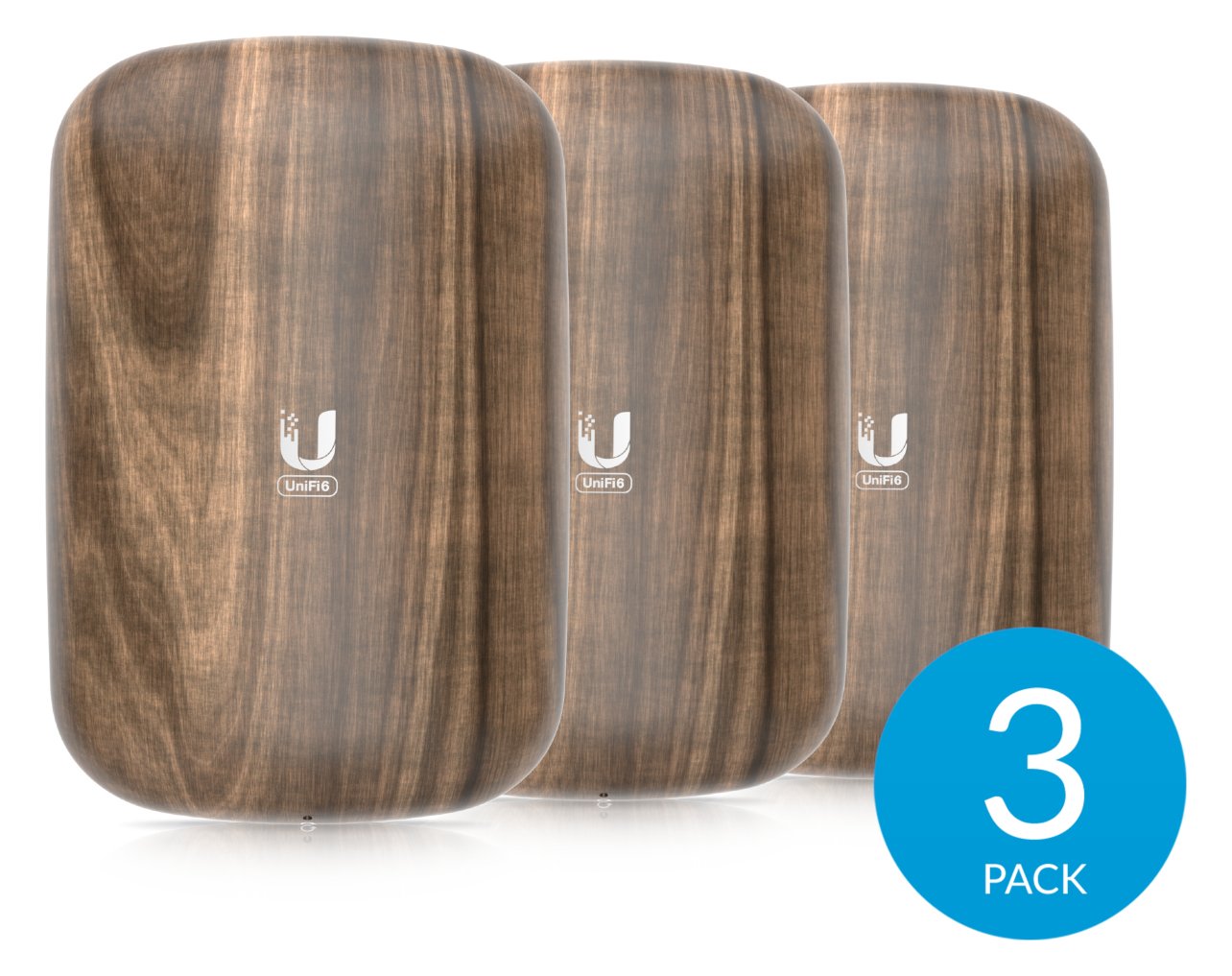 Ubiquiti EXTD-COVER-WOOD-3 - Abdeckkappe für WLAN-Zugangspunkt - BeaconHD - U6 - Holz - Polycarbonat (PC)