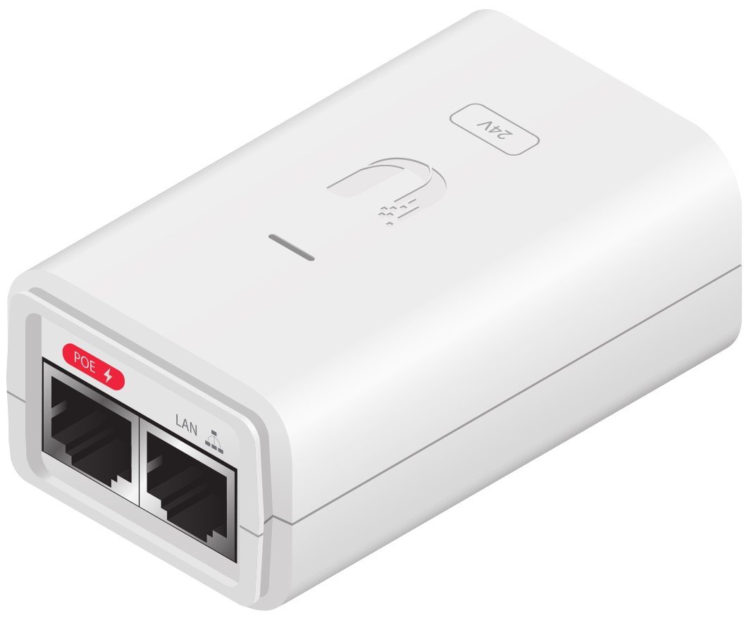 UbiQuiti Networks POE-24-7W-G-WH - Power Injector