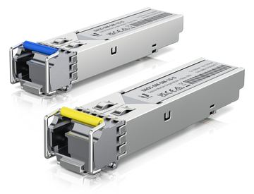 UbiQuiti SFP (Mini-GBIC)-Transceiver-Modul - GigE - 1000Base-BiDi - LC Single-Modus - bis zu 3 km - 1310 nm / 1550 nm von LumaTech