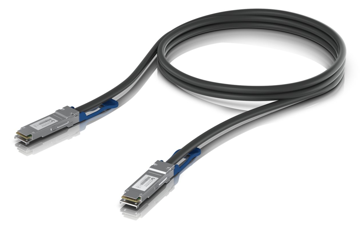 Ubiquiti UniFi Direct Attach Copper Cable DAC• 100Gbps• 1m• QSFP28• - Kupferdraht