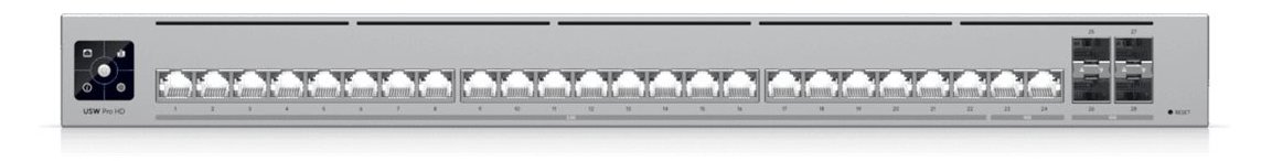 Ubiquiti UniFi Pro HD - Switch - L3 - 22 x 2.5GBase-T + 2 x 10 Gigabit Ethernet + 4 x 10 Gigabit SFP+