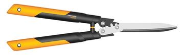 Fiskars PowerGear X Getriebe-Heckenschere HSX92 - Schwarz - Orange - Gerade Klinge - Aluminium - 63 cm - 808 g