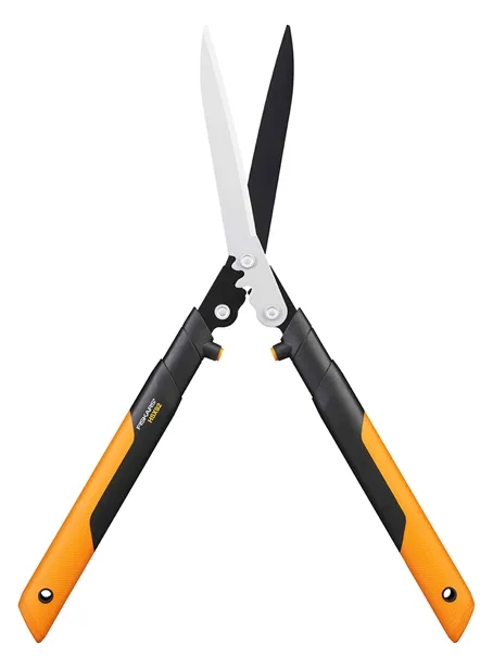 Fiskars PowerGear X Getriebe-Heckenschere HSX92 - Schwarz - Orange - Gerade Klinge - Aluminium - 63 cm - 808 g, Ansicht 2