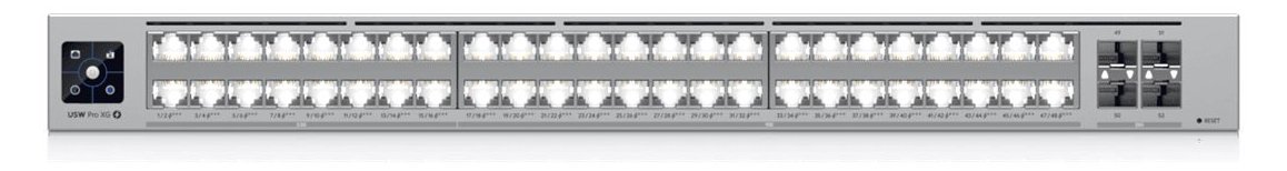 Ubiquiti UniFi Switch Pro XG 48 PoE - Switch - L3 - managed - 16 x 10/100/1000/2.5GBase-T (PoE++)