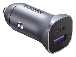 Ugreen A+C Dual-Port Car Charger PD30W+SCP22.5W von LumaTech