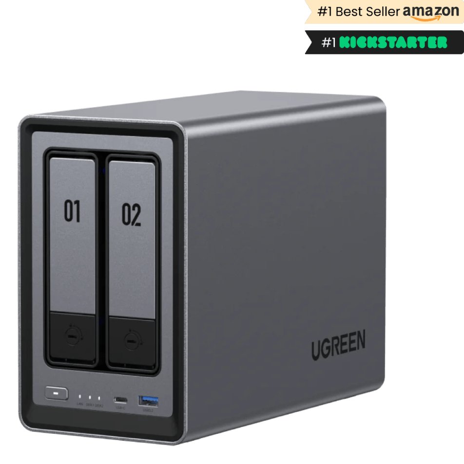 Ugreen NASync DXP2800 NAS System 2-Bay - Storage Server - NAS