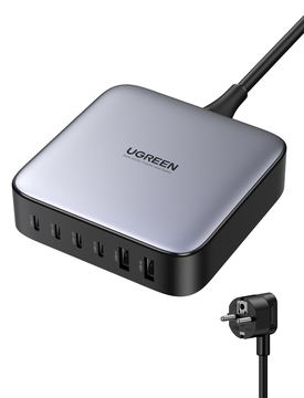 Ugreen Nexode - Netzteil - 200 Watt - 6 Ausgabeanschlussstellen (4 x USB-C, 2 x USB) von LumaTech