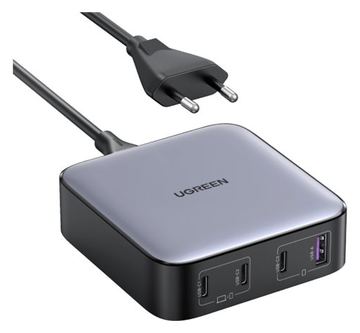 Ugreen Nexode - Netzteil - GaN - 100 Watt - 5 A - Power Delivery 3.0 + PPS, Fast Charge - 4 Ausgänge (3 x USB-C, USB) von LumaTech