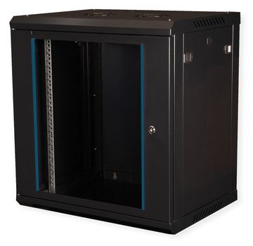 VALUE 19-Zoll Wandgehäuse 600x450mm schwarz Bausatz - Wandgehäuse von LumaTech