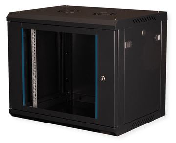 VALUE 19-Zoll Wandgehäuse 600x450mm schwarz Bausatz - Wandgehäuse von LumaTech