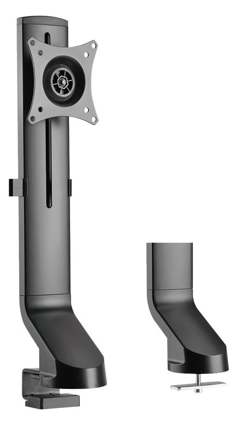 VALUE Befestigungskit (Verriegelungsknopf, Steh-Sitz-Arm) - einstellbarer Arm - für LCD-Display - Kunststoff, Aluminium
