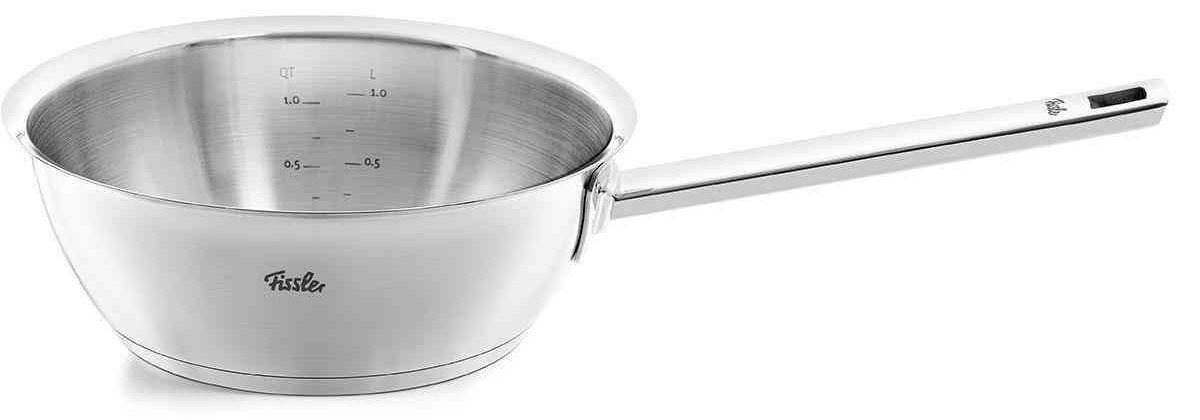 Fissler 084-148-20-100/0 - Rund - Schwenkpfanne - Edelstahl - Original-Profi Collection - 230 °C - Edelstahl