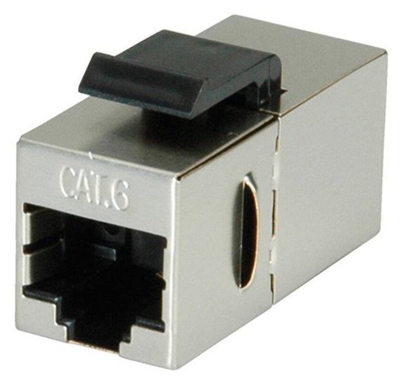 VALUE Modularer Einschub (Kopplung) - CAT 6e - Silber