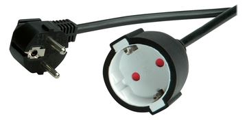 VALUE Spannungsversorgungs-Verlängerungskabel - CEE 7/7 (M) von LumaTech