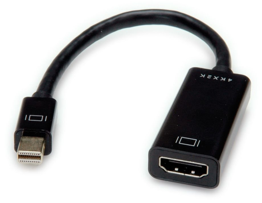 VALUE Videoadapter - Mini DisplayPort männlich zu HDMI weiblich