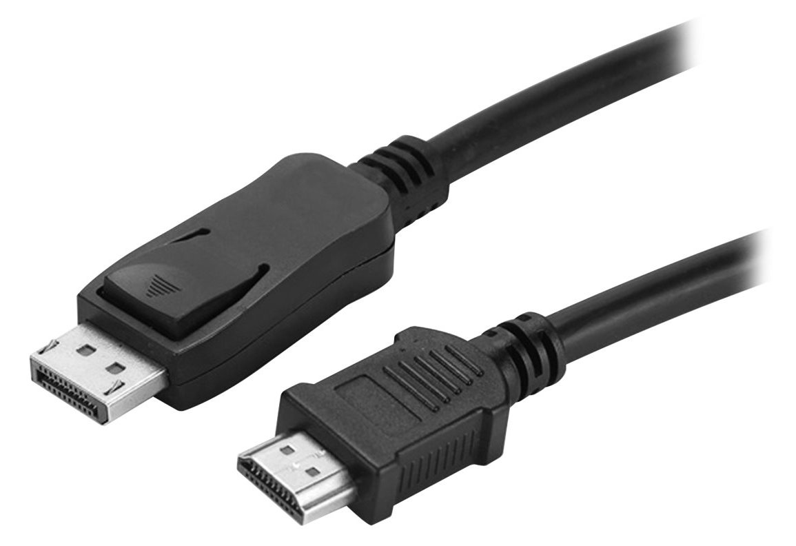 VALUE Videokabel - DisplayPort (M) bis HDMI (M) von LumaTech