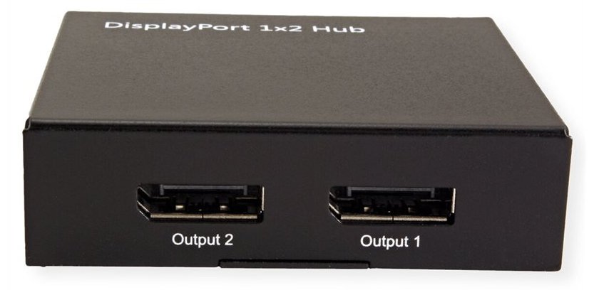 VALUE Video-Verteiler - 2 x DisplayPort - Desktop