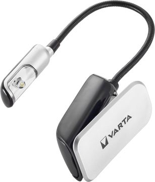 Varta 16618 - Clip Taschenlampe - Schwarz - Silber - Kunststoff - LED - 1 Lampen - 9 lm von LumaTech