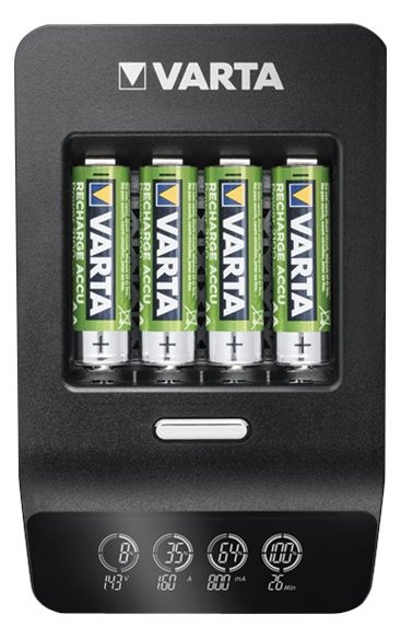 Varta LCD ULTRA FAST CHARGER+ - 0,25 Std. Batterieladegerät - (für 4xAA/AAA)