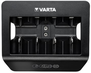 Varta LCD Universal Charger+ - 4 Std. Batterieladegerät - (für 4xAA/4xAAA, 4xD, 4xC, 1x9V) von LumaTech