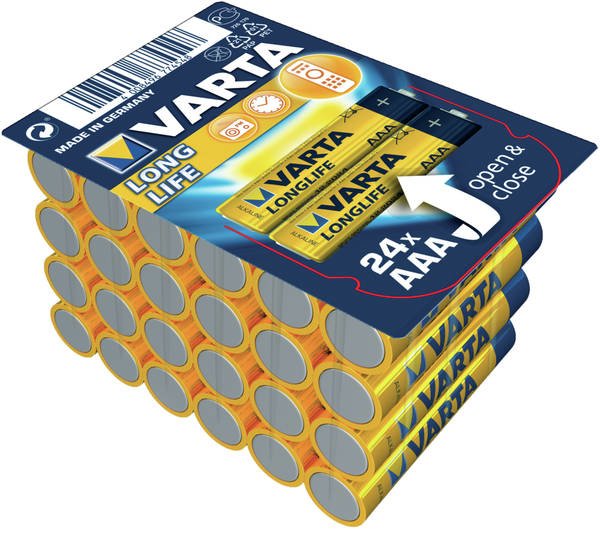 Varta Longlife 4103 - Batterie 24 x AAA - Alkalisch